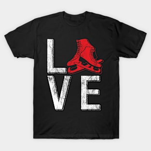 Ice skating love T-Shirt